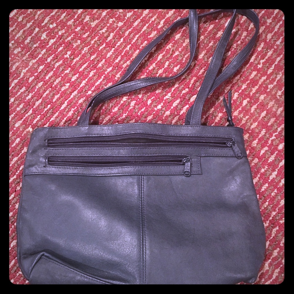 Navy purse